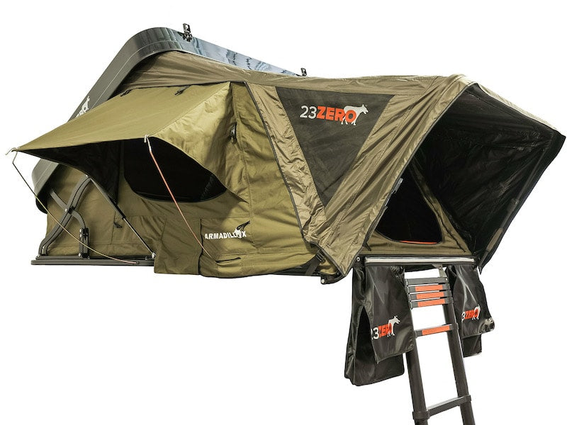 23ZERO Armadillo X2 & X3 Side Open Hard Shell Rooftop Tent