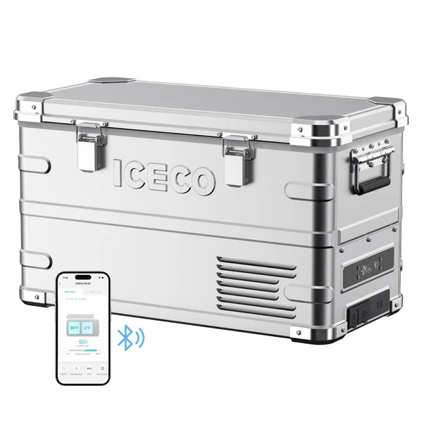 ICECO APL35 Dual Zone Aluminum Fridge 35 LT – Rhino Adventure Gear ICECO APL35 Dual Zone Aluminum Fridge 35 LT – Rhino Adventure Gear