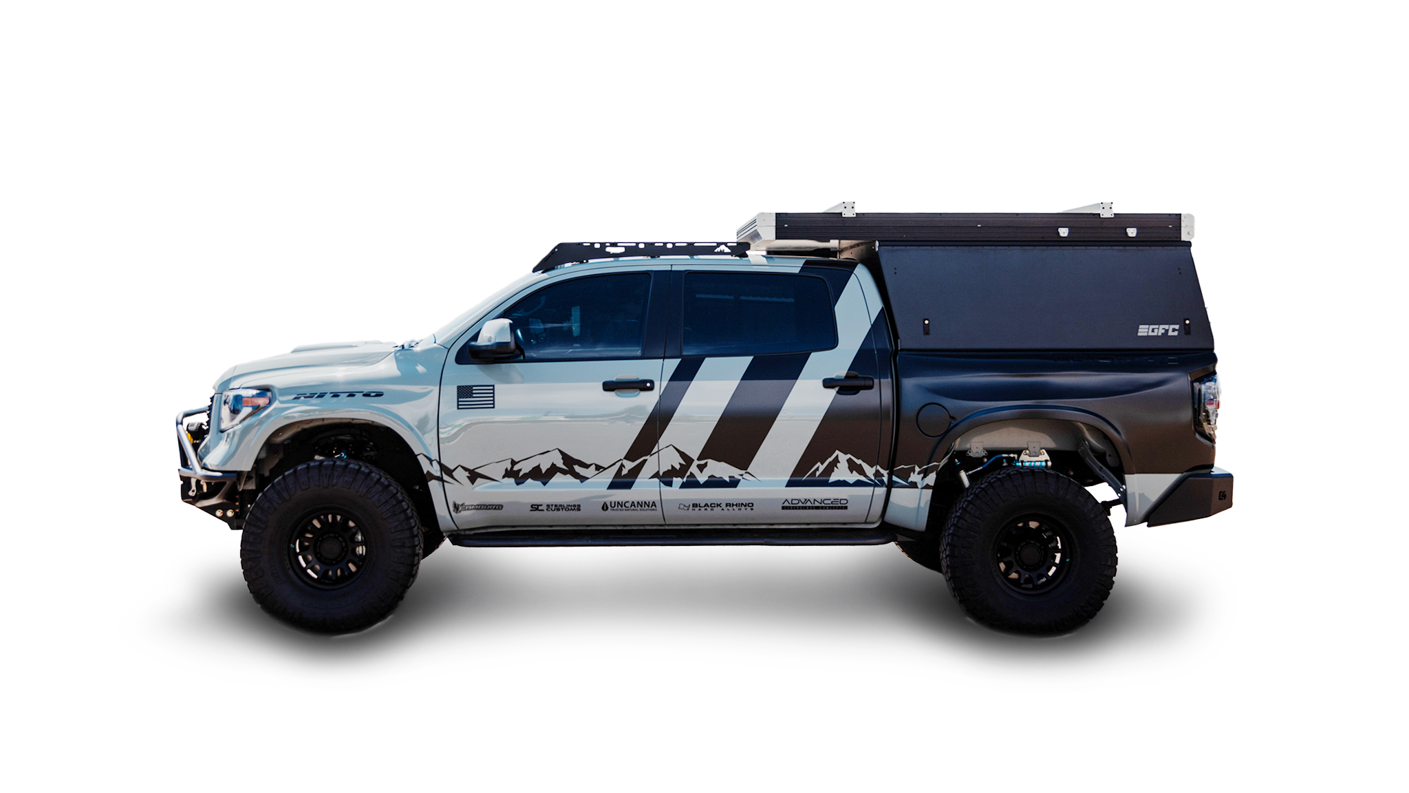 Tundra Camper Roof Rack | 2007-2021 Tundra | Sherpa Equipment Co.