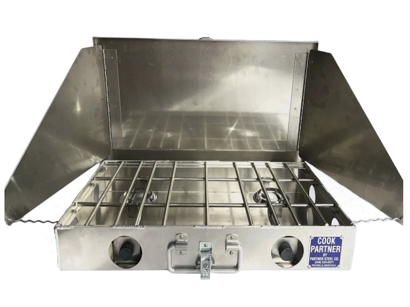 PARTNER STEEL Cook Partner 2 Burner Stoves With Windscreens