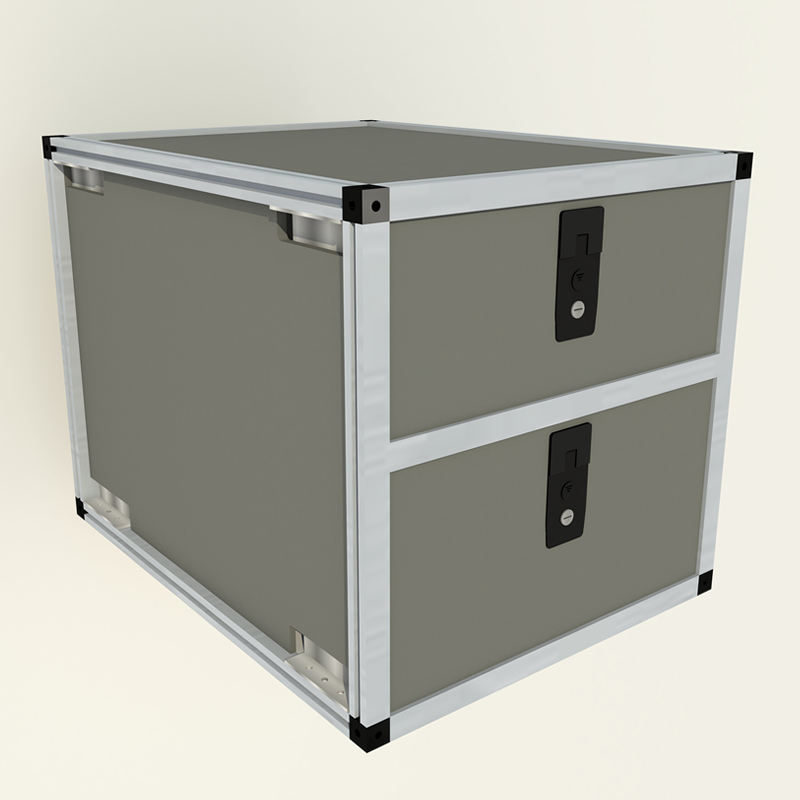 d&d adventuring gear GOOSE GEAR Double Drawer Module