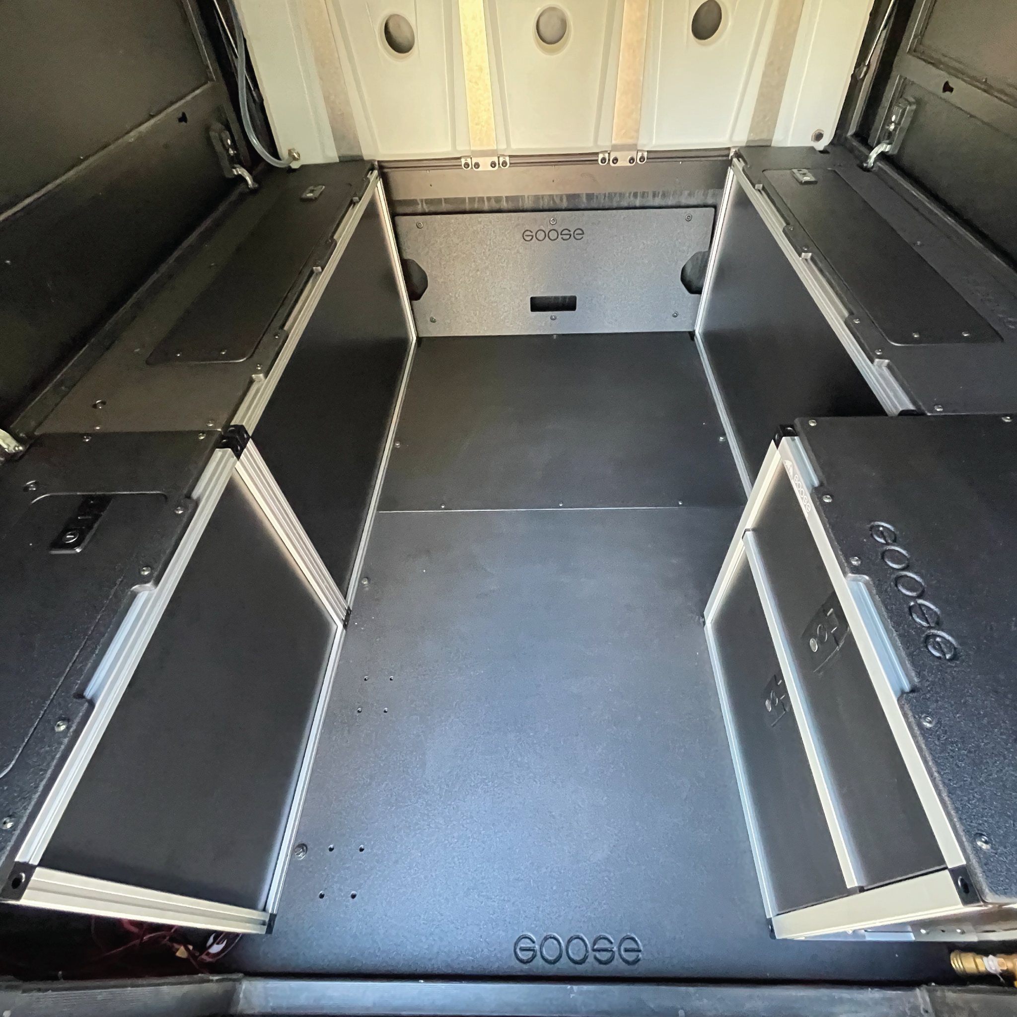 goose gear alu cab Goose Gear AluCab Canopy Camper V2 - Toyota Tacoma 2005-2023 2nd & 3rd Gen. - Bed Plate System
