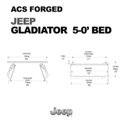 Leitner Designs Forged Active Cargo System Jeep Gladiator