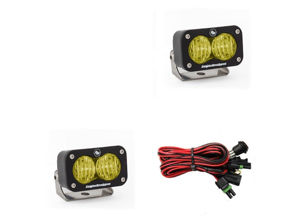 BAJA DESIGNS S2 Pro Off Road LED Light (Single, Pair, Backup Kit)