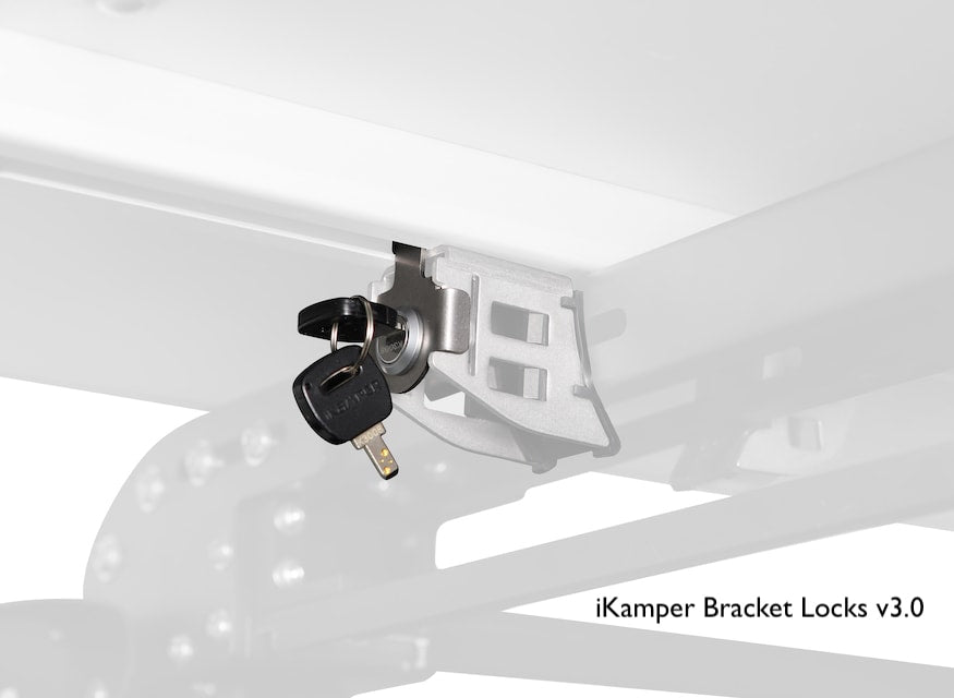 iKAMPER Anti-Theft Mounting Bracket Locks (v. 2.0 & v. 3.0)