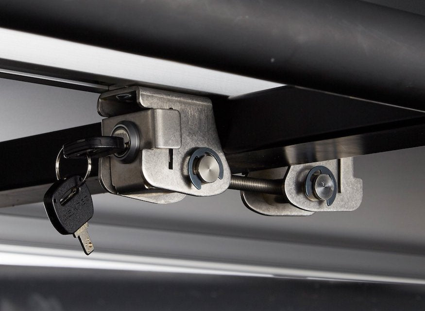 tent locks for camping iKamper Anti-Theft Mounting Bracket Locks-V2