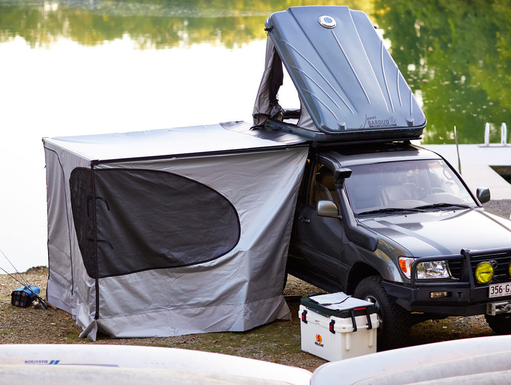 james baroud tent JAMES BAROUD Side Awning Enclosure Wall Panels