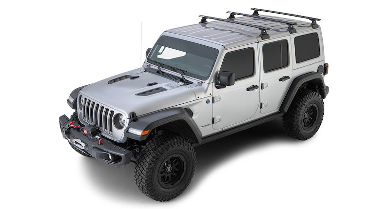 RHINO-RACK Vortex Cross Bars + Backbone Kit (Jeep Wrangler JL Hardtop)