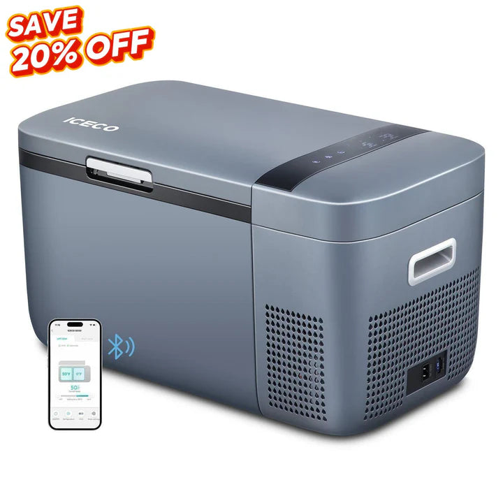 ICECO 21QT GO20 Dual Zone Portable Fridge Car Freezer