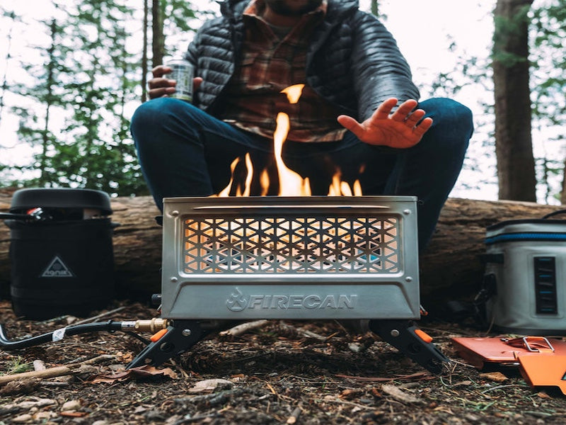 Ignic Fire Box Light Up Anywhere: IGNIK Fire Can Elite Portable Fire Pit