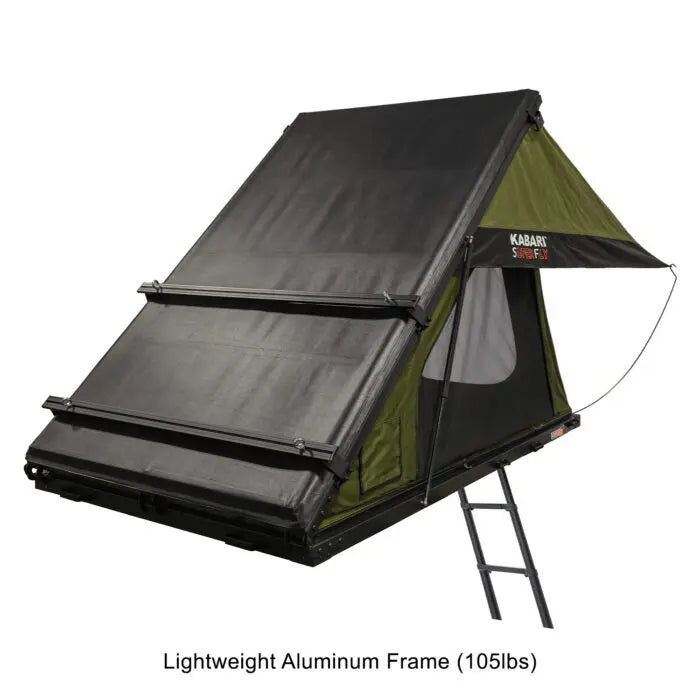 hybrid rooftop tent Kabari SuperFly Hybrid Lightweight Wedge Rooftop Tent