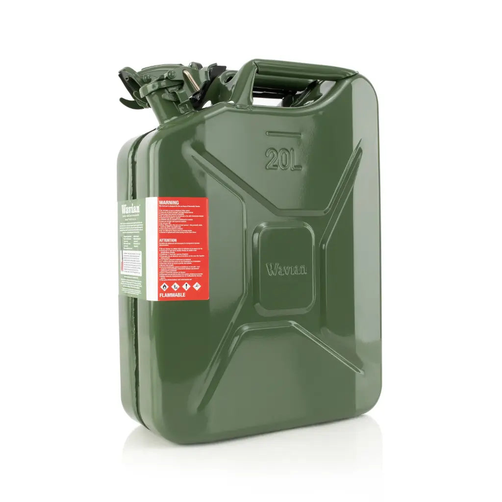 WAVIAN Jerry Can - 5.3 Gallon Capacity (20 Liters) | The Original NATO Gas Can