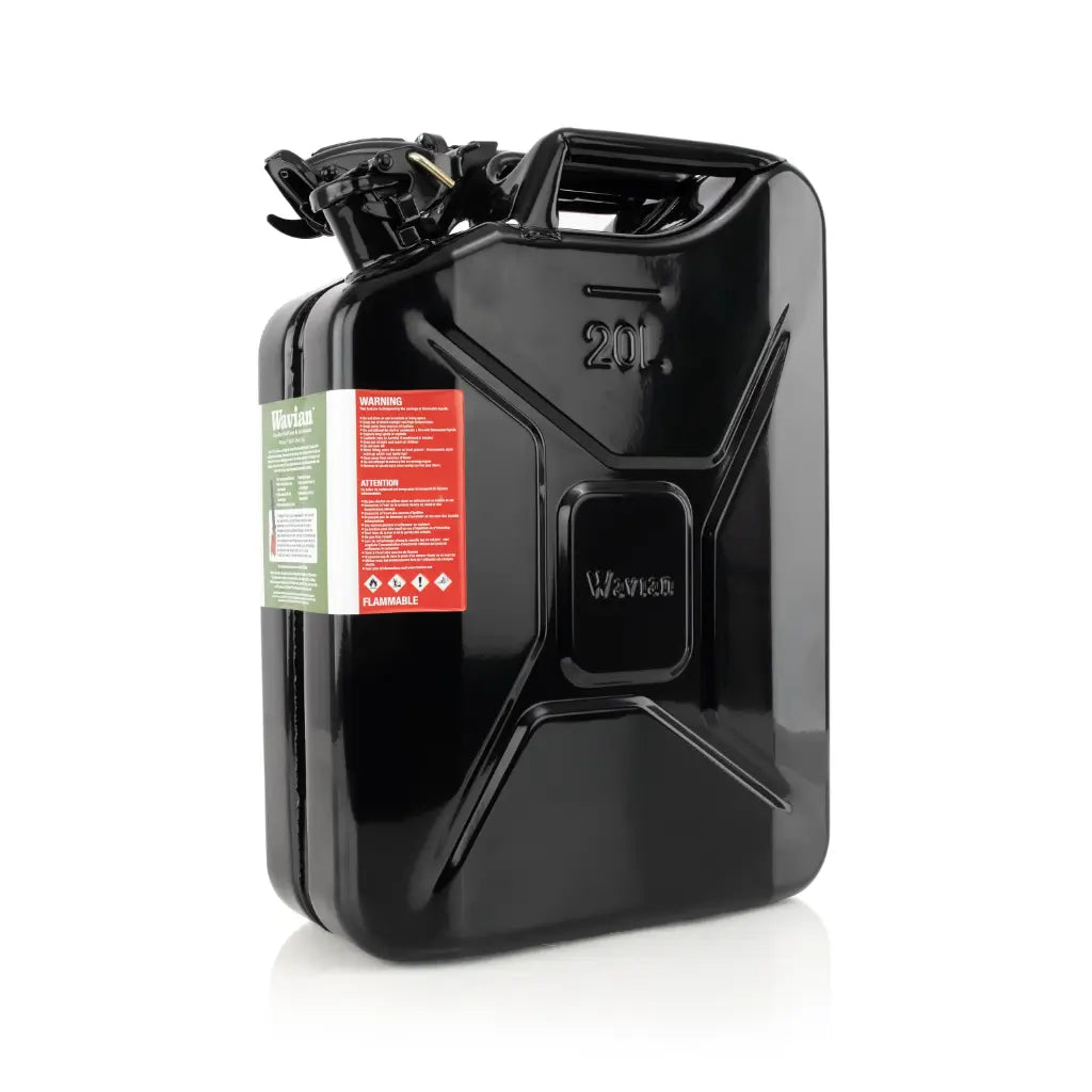 WAVIAN Jerry Can - 5.3 Gallon Capacity (20 Liters) | The Original NATO Diesel Can