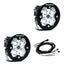 BAJA DESIGNS  Squadron-R 2.0 Sport Black LED Auxiliary Light Pod Pair - Universal