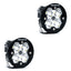 BAJA DESIGNS  Squadron-R 2.0 Sport Black LED Auxiliary Light Pod Pair - Universal