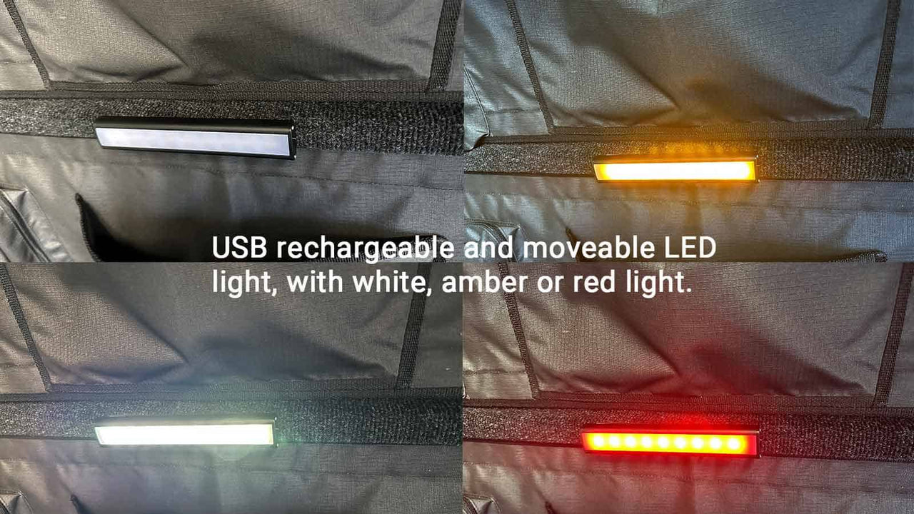 THE BUSH COMPANY LED Tricolour Rechargeable Light