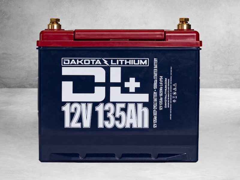 DAKOTA LITHIUM DL+ 12V 135AH Dual Purpose 1000CCA Starter Battery Plus Deep Cycle Performance