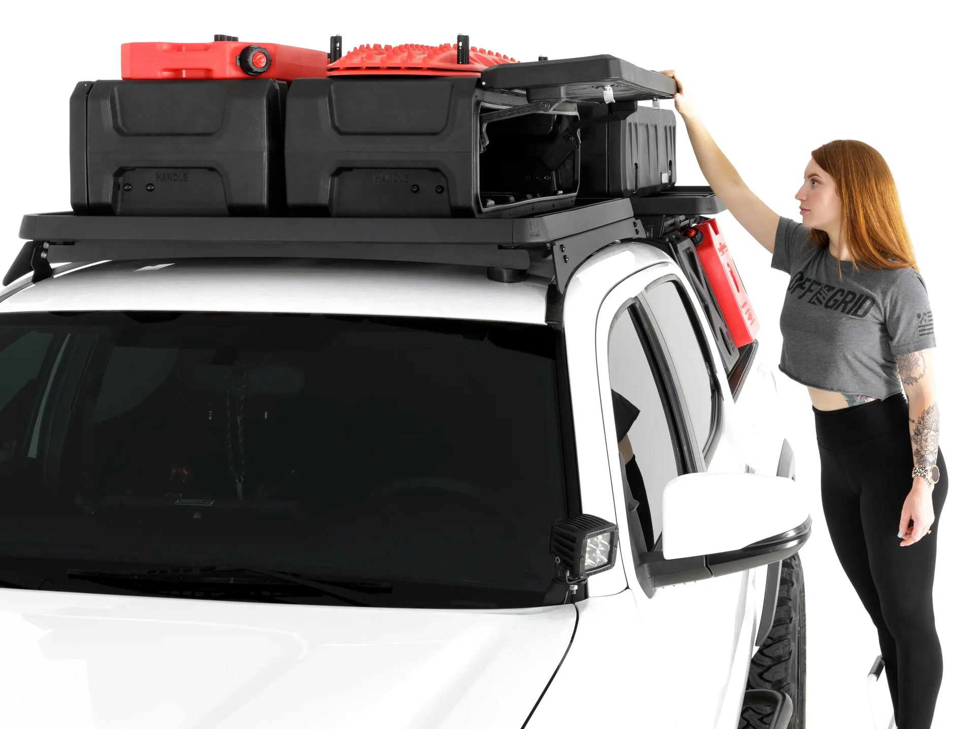 Car roof rack luggage pod discount