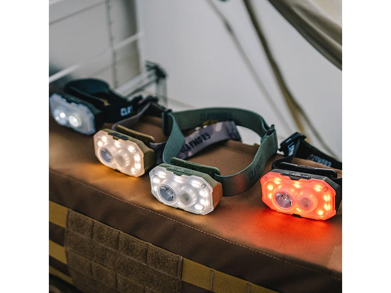 CLAYMORE HEADY+ Rechargeable Wearable Light