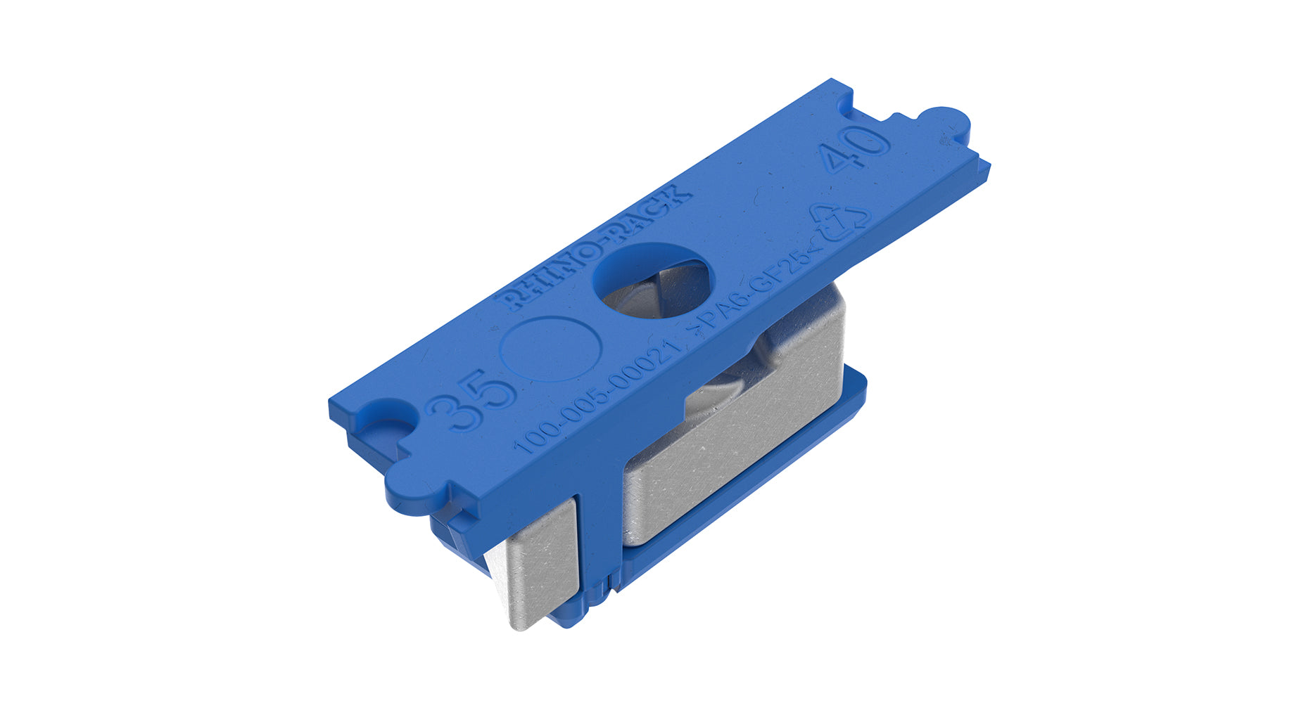 RHINO-RACK ZWIFLOC CHANNEL NUTS - 8 PACK