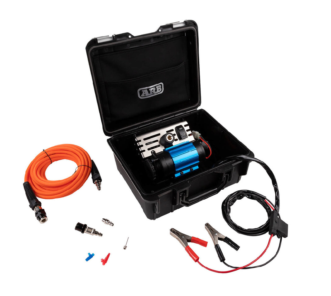 ARB Single Motor Portable 12V Air Compressor – Rhino Adventure Gear