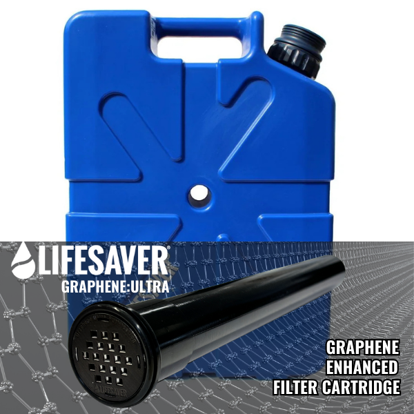 LIFESAVER Jerrycan Graphene Ultra Dark Blue