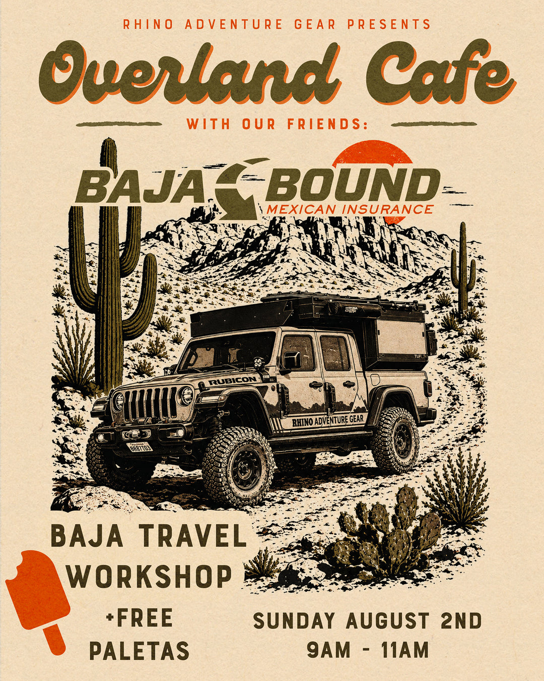 OVERLAND CAFE WITH BAJA BOUND