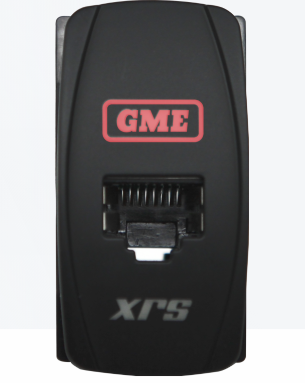 GME US RJ45 Pass-Through Adaptor - Type 6 (Red)
