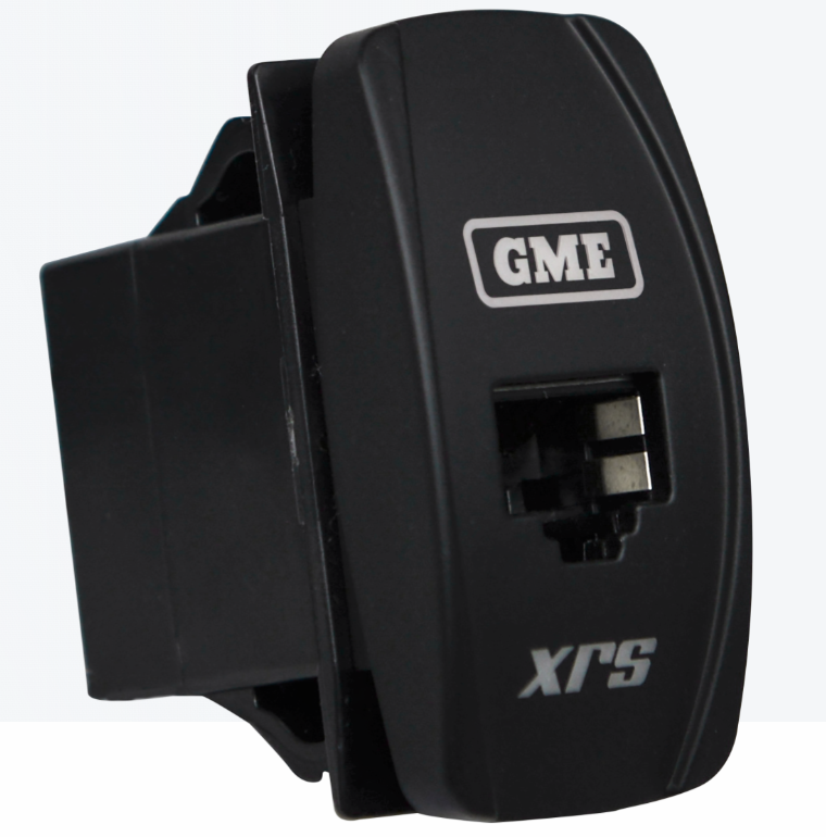 GME US RJ45 Pass-Through Adaptor - Type 6 (White)