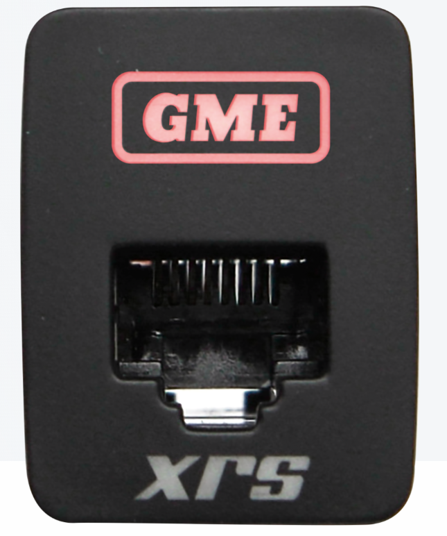 GME US RJ45 Pass-Through Adaptor - Type 8 (Red)
