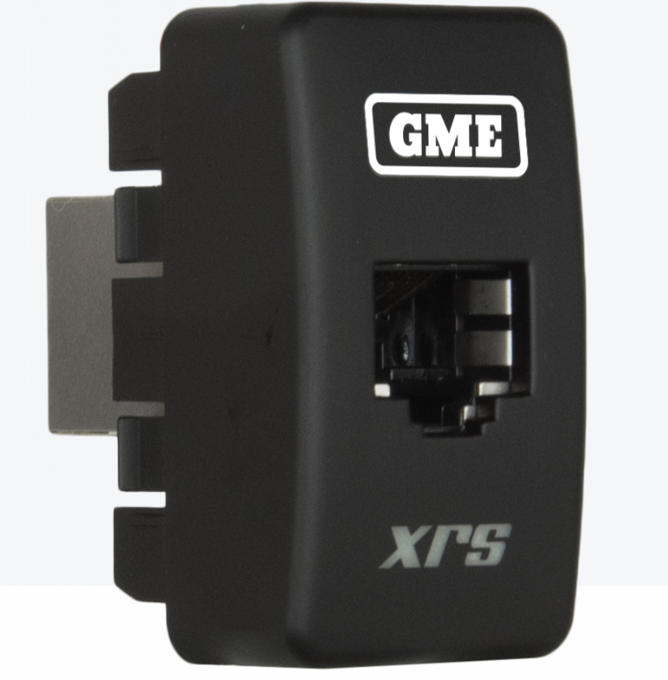 GME US RJ45 Pass-Through Adaptor - Type 4 (White)