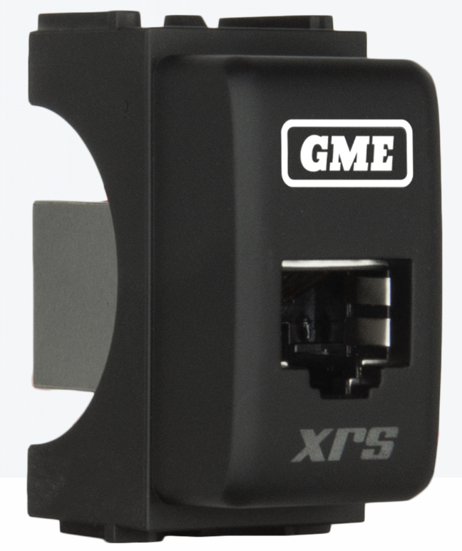 GME US RJ45 Pass-Through Adaptor - Type 3 (White)
