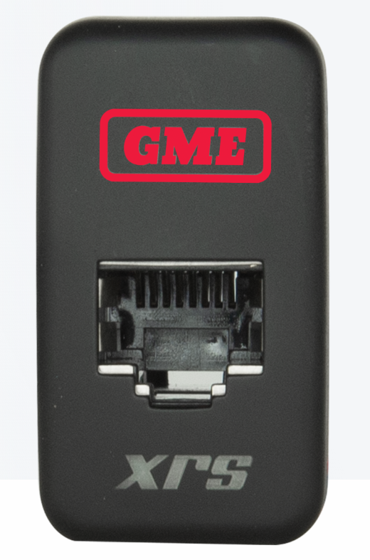 GME US RJ45 Pass-Through Adaptor - Type 2 (Red)