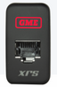 GME US RJ45 Pass-Through Adaptor - Type 2 (Red)