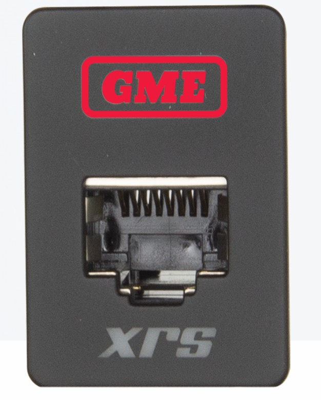 GME US RJ45 Pass-Through Adaptor - Type 1 (Red)