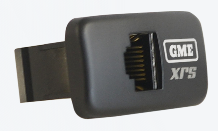 GME US RJ45 Pass-Through Adaptor - Type 10 (White)