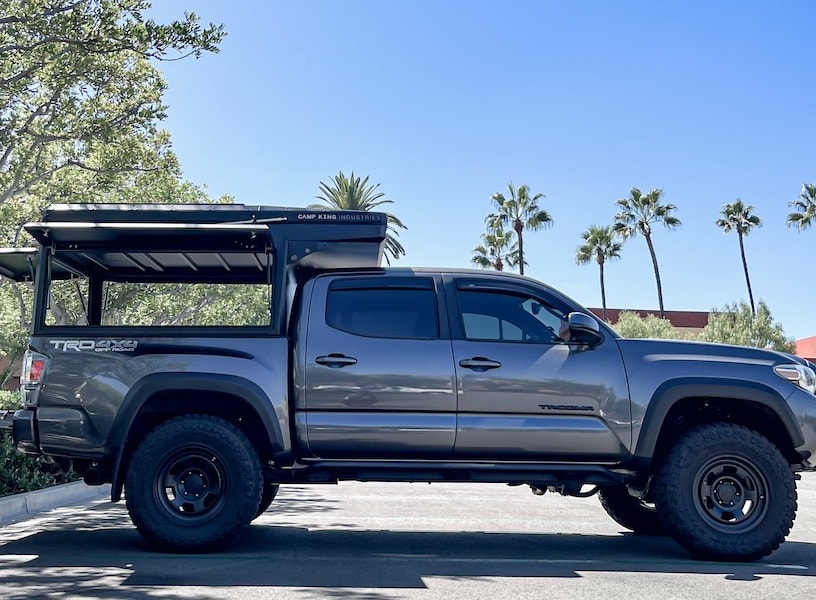 toyota tacoma canopy camper