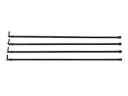 RHINO-RACK Batwing Extra Long Pole Set 4