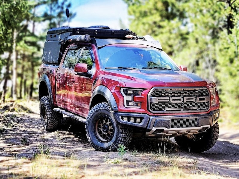 Camp King Industries Canopy Camper for Ford F-150 5.5ft – Rhino Adventure Gear