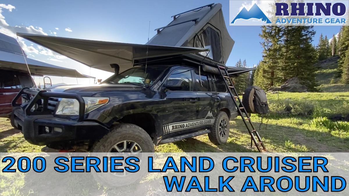 200 series land cruiser walk around video