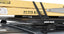 Kayak strapped to rack platform pioneer wrap pads