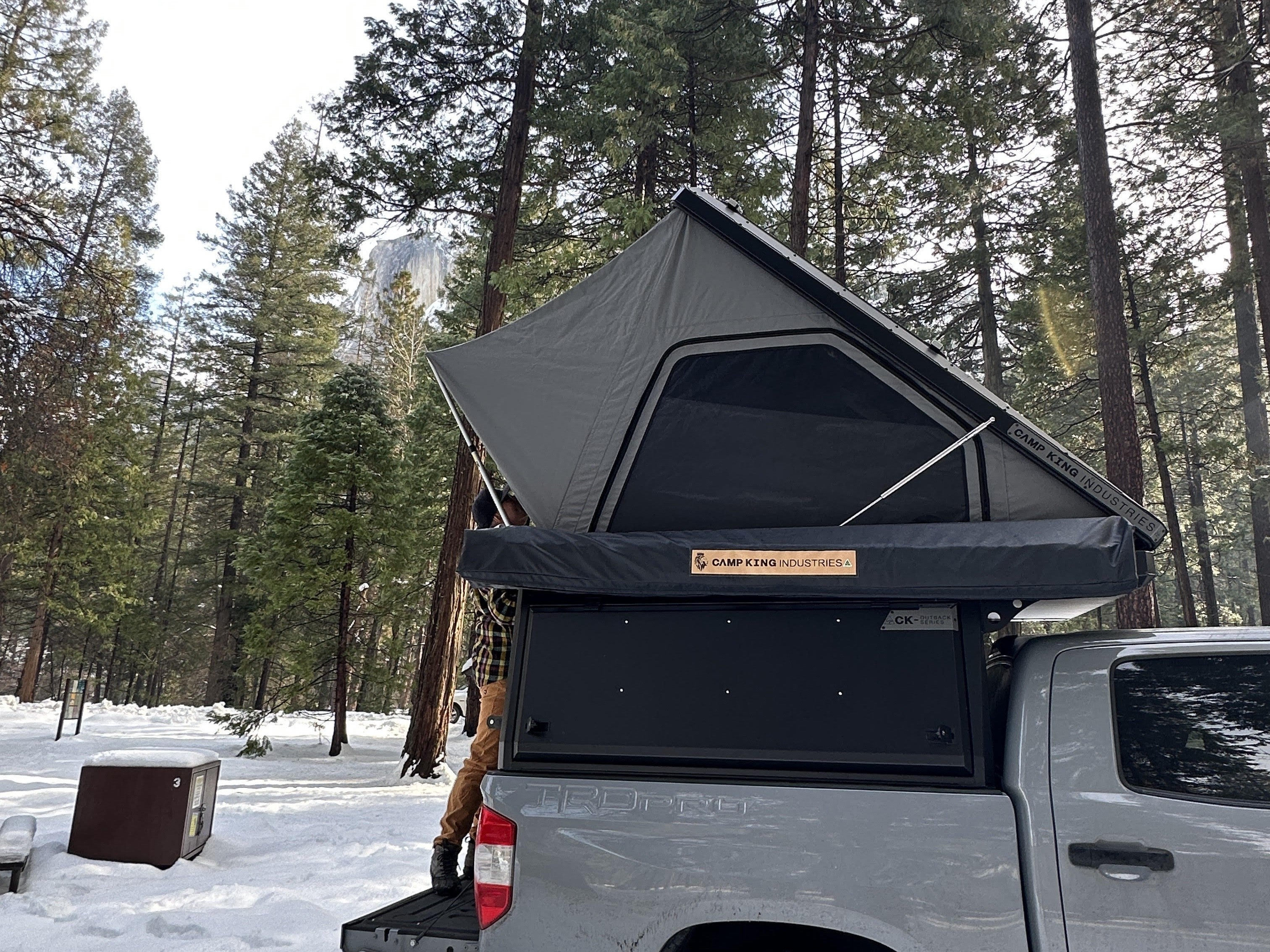 roof top tent tundra Toyota Tundra Camper