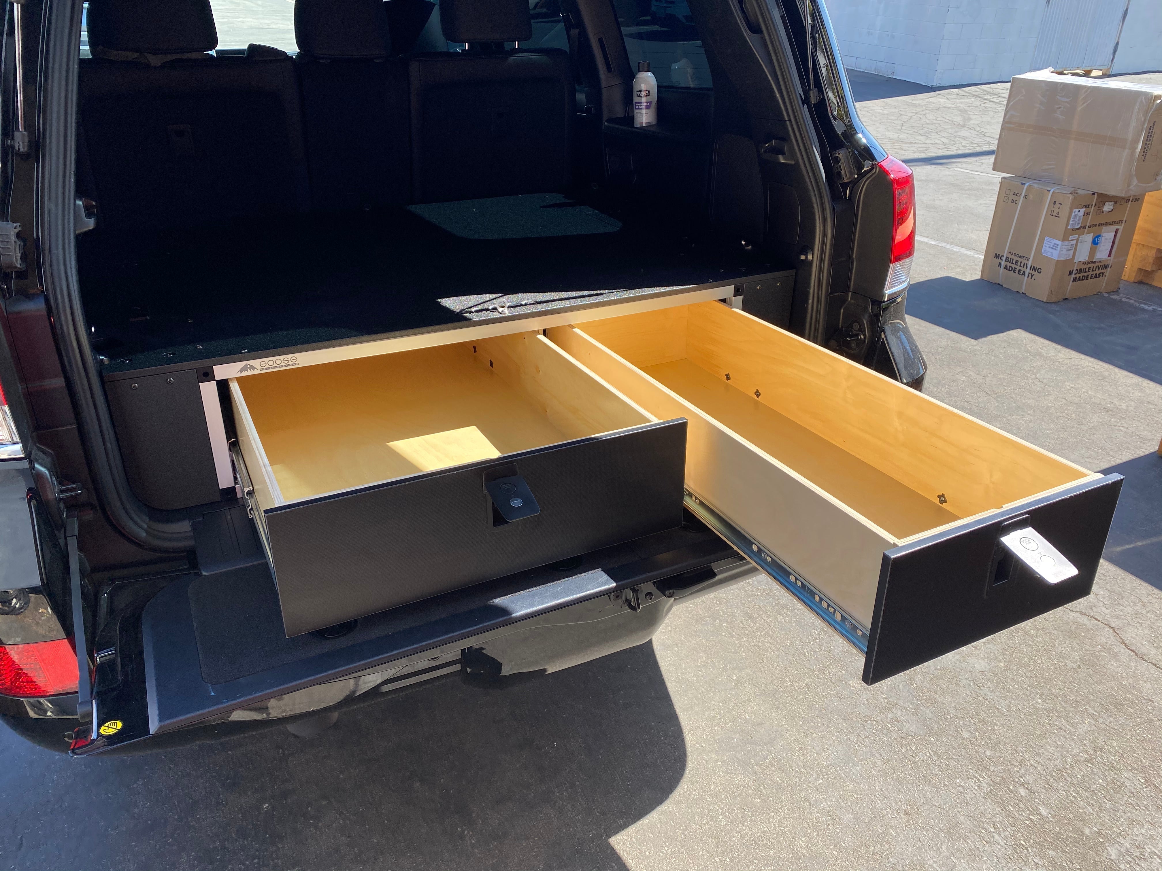 Toyota 200 Series Drawer Module w/ Top Plate – Rhino Gear