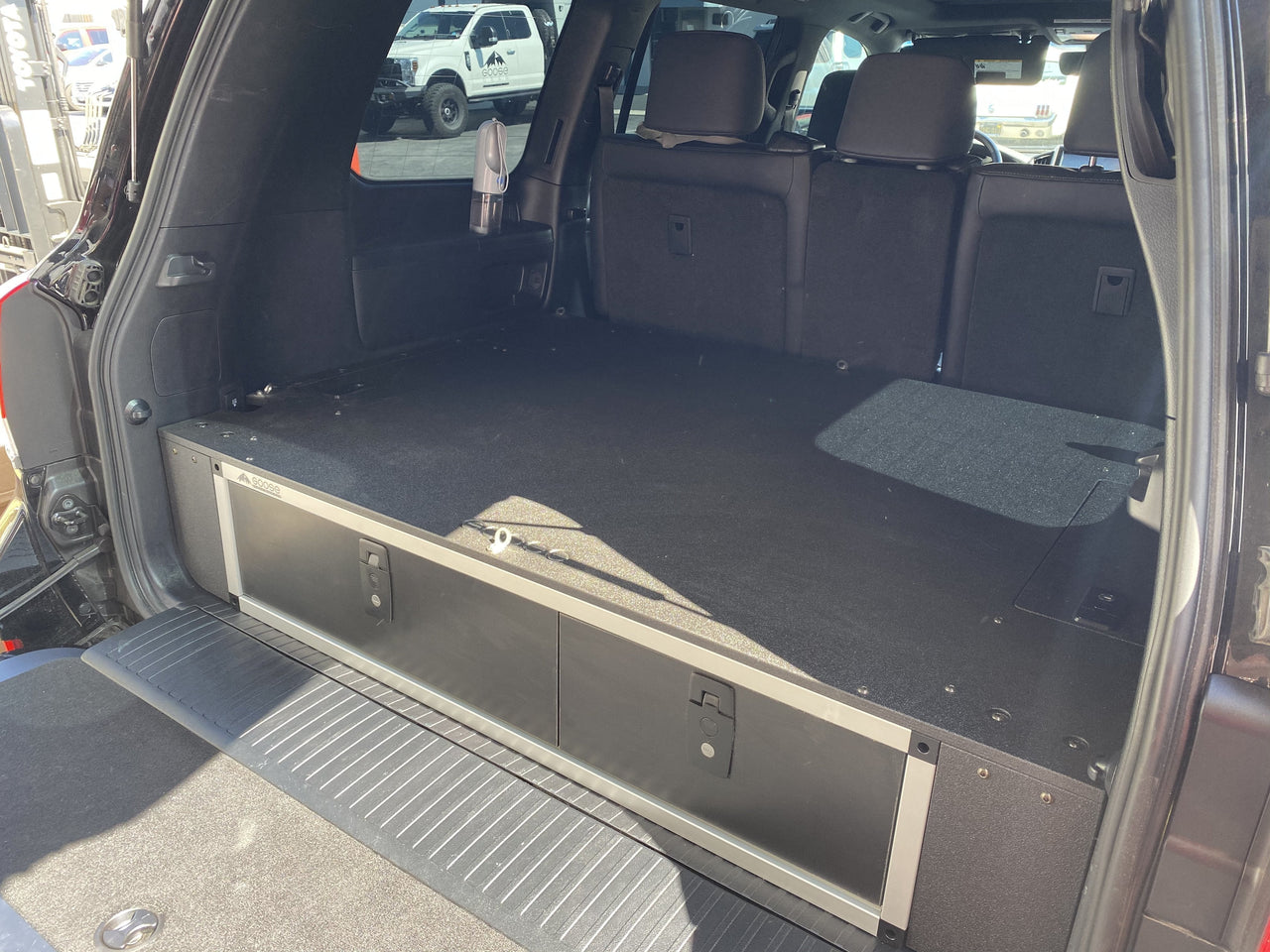 GOOSE GEAR Toyota Land Cruiser 1998-2007 100 Series - Side x Side Drawer Module with Fitted Top Plate
