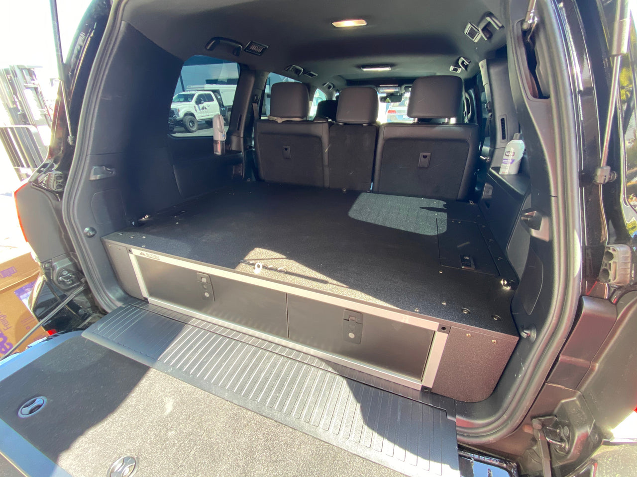 GOOSE GEAR Toyota Land Cruiser 2008-2021 200 Series - Side x Side Drawer Module with Fitted Top Plate