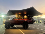 23Zero peregrine 270 awning on red toyota land cruiser