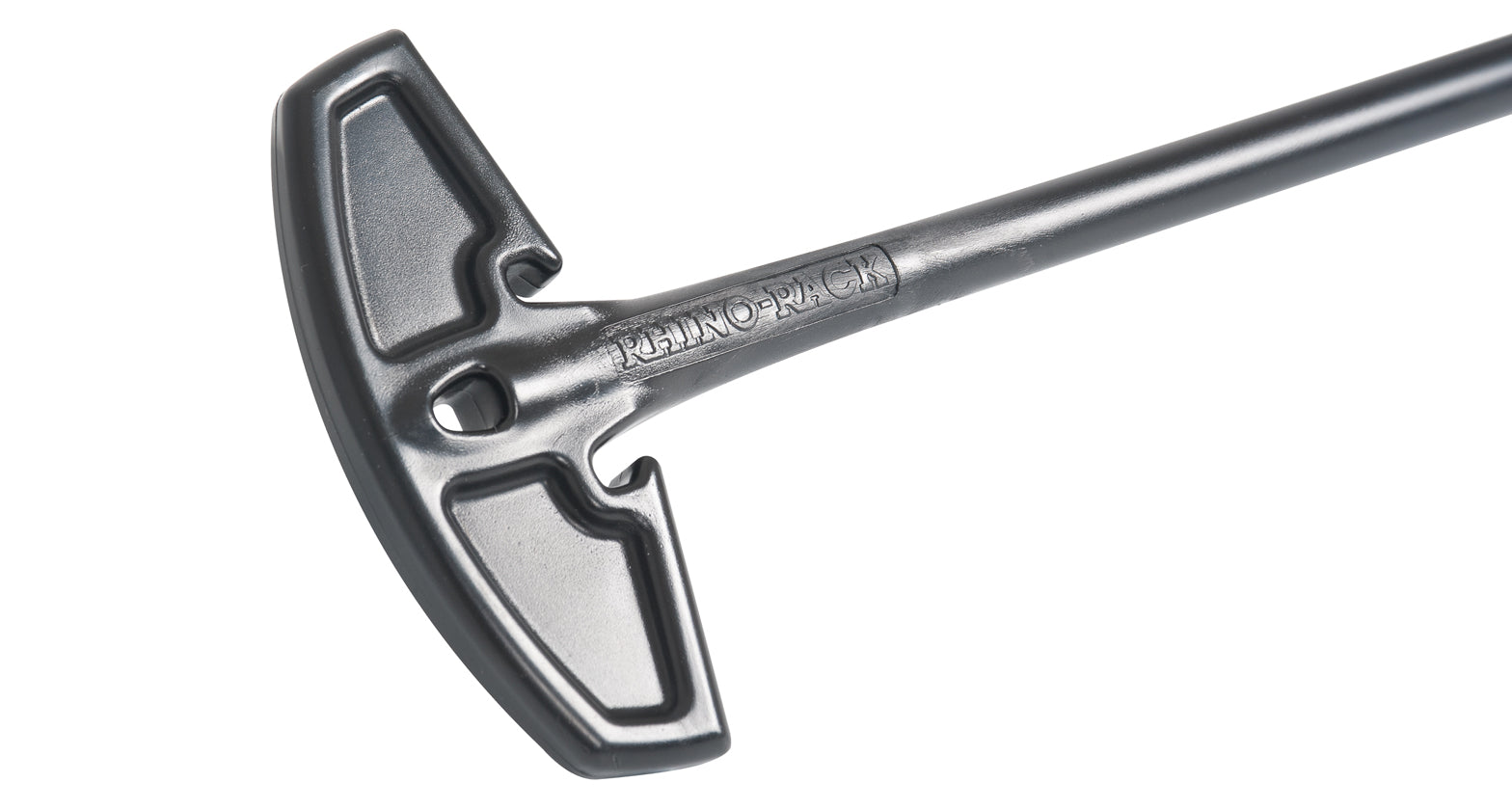 Close up of ergonomic handle for Rhino Rack Sand Screw