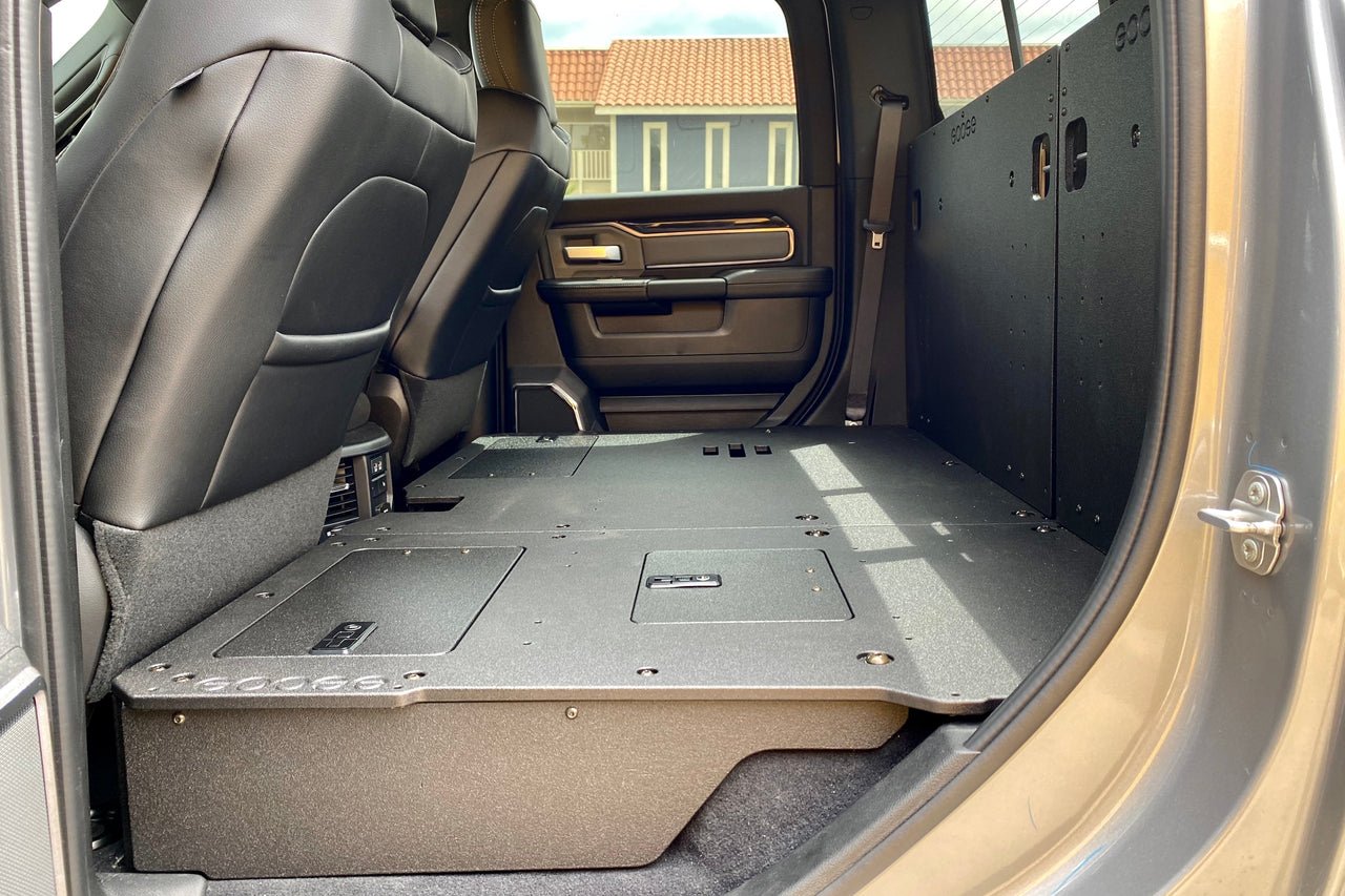GOOSE GEAR Ram 2500/3500 2009-Present 4th & 5th Gen. Crew Cab - Second Row Seat Delete Plate System