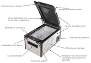 ARB Elements Weatherproof Portable Fridge Freezer (63QT) Parts and Names