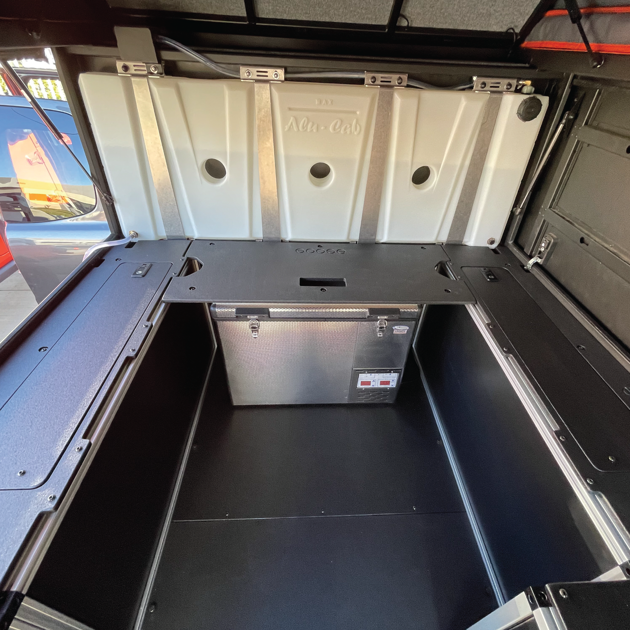 GOOSE GEAR Alu-Cab Canopy Camper V2 - Toyota Tacoma 2005-Present 2nd & 3rd Gen. - Sleep Deck Panels - 6' Bed